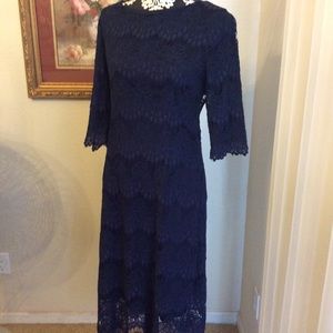 Dainty jewels- Night in Paris dress navy blue